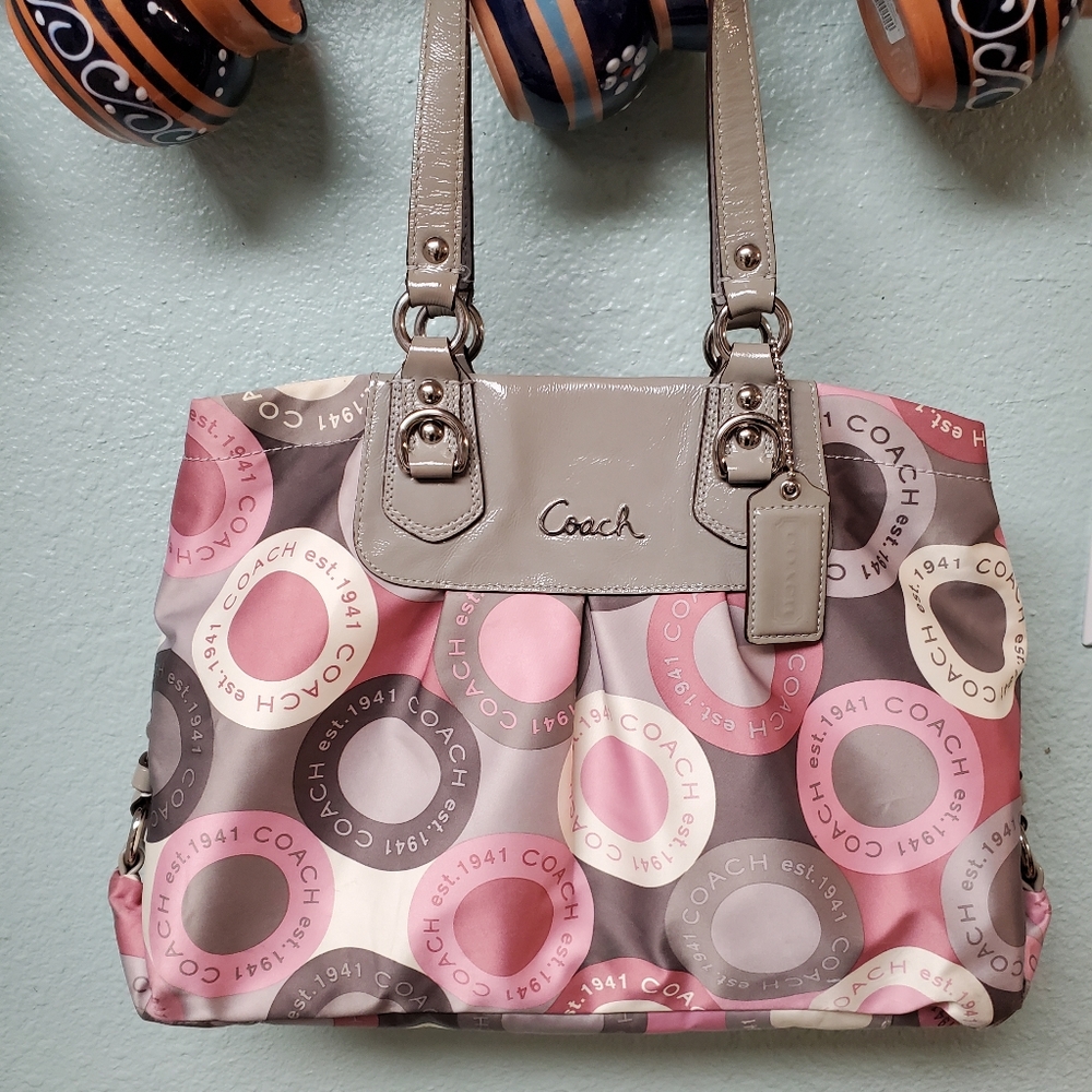 Coach hand bag
